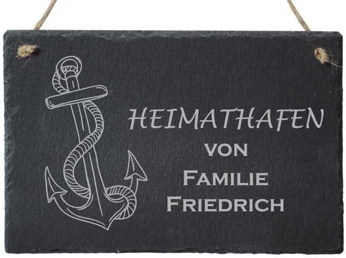 Bild von   tuerschild schiefer mit deinemjpg | fotogeschenkideende 🎀 Geschenke mit eigenem Foto Motiv o Text