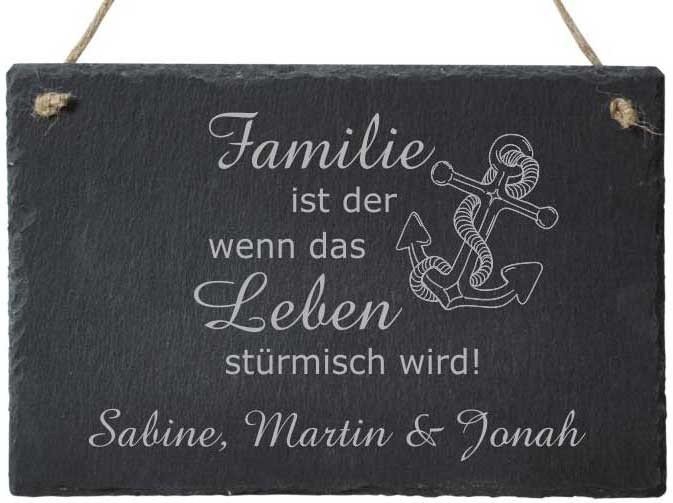 Bild von   tuerschild schiefer mit gravurjpg | fotogeschenkideende 🎀 Geschenke mit eigenem Foto Motiv o Text