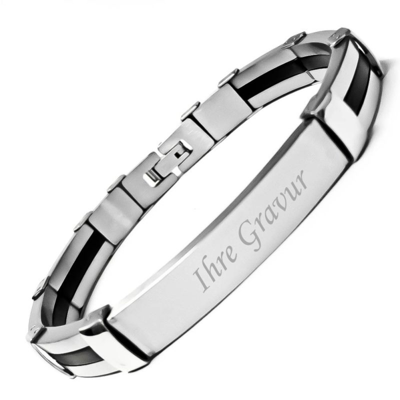 Bild von   armband mit gravur edelstahl kjpg | fotogeschenkideende 🎀 Geschenke mit eigenem Foto Motiv o Text