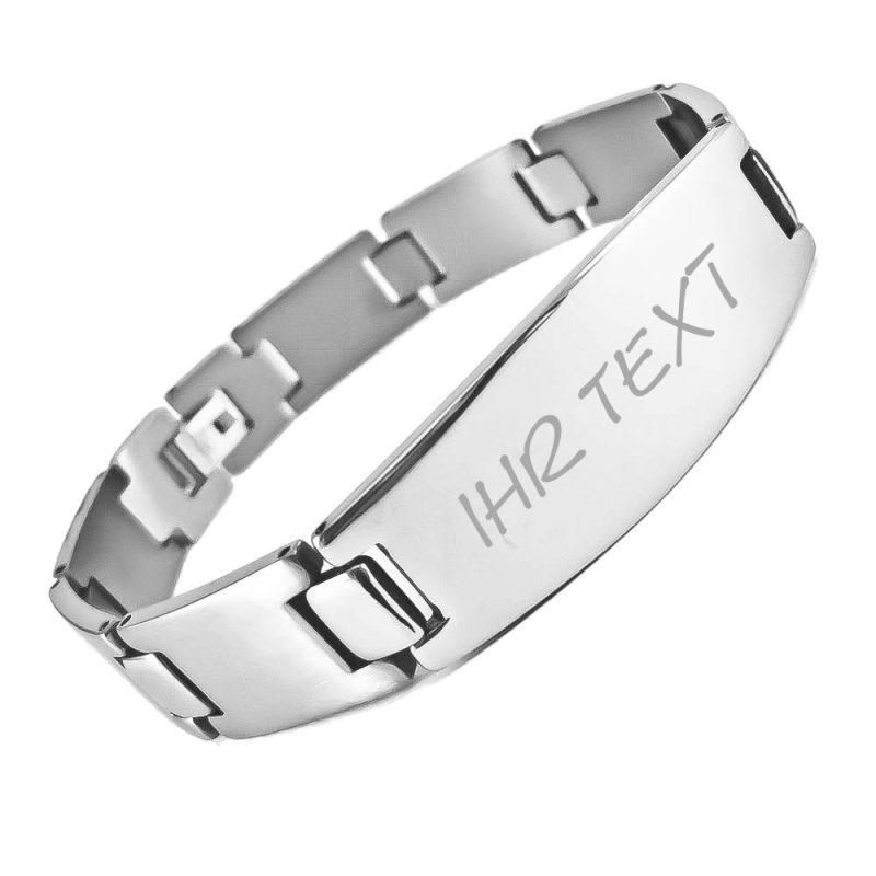 Bild von   armband mit gravur edelstahl ajpg | fotogeschenkideende 🎀 Geschenke mit eigenem Foto Motiv o Text
