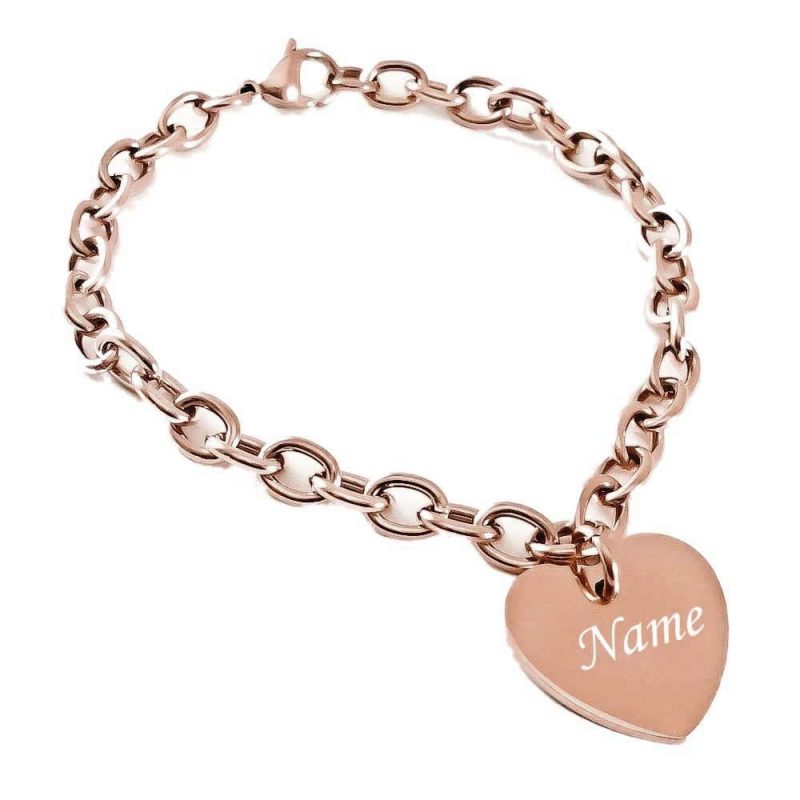 Bild von   herz armband mit gravur edelstjpg | fotogeschenkideende 🎀 Geschenke mit eigenem Foto Motiv o Text