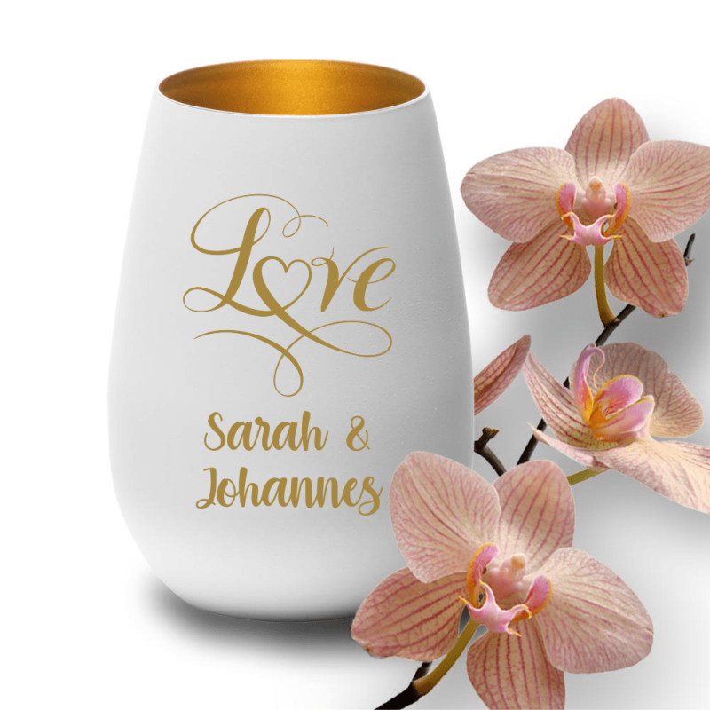 Bild von   windlicht mit gravur weiss golpng | fotogeschenkideende 🎀 Geschenke mit eigenem Foto Motiv o Text