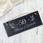 Bild von   schieferschild mit gravur gojpg | fotogeschenkideende 🎀 Geschenke mit eigenem Foto Motiv o Text