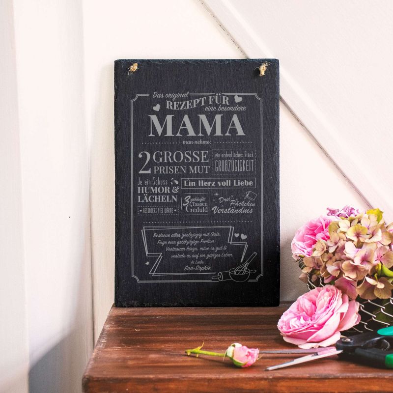 Bild von   personalisierte schiefertafeljpg | fotogeschenkideende 🎀 Geschenke mit eigenem Foto Motiv o Text
