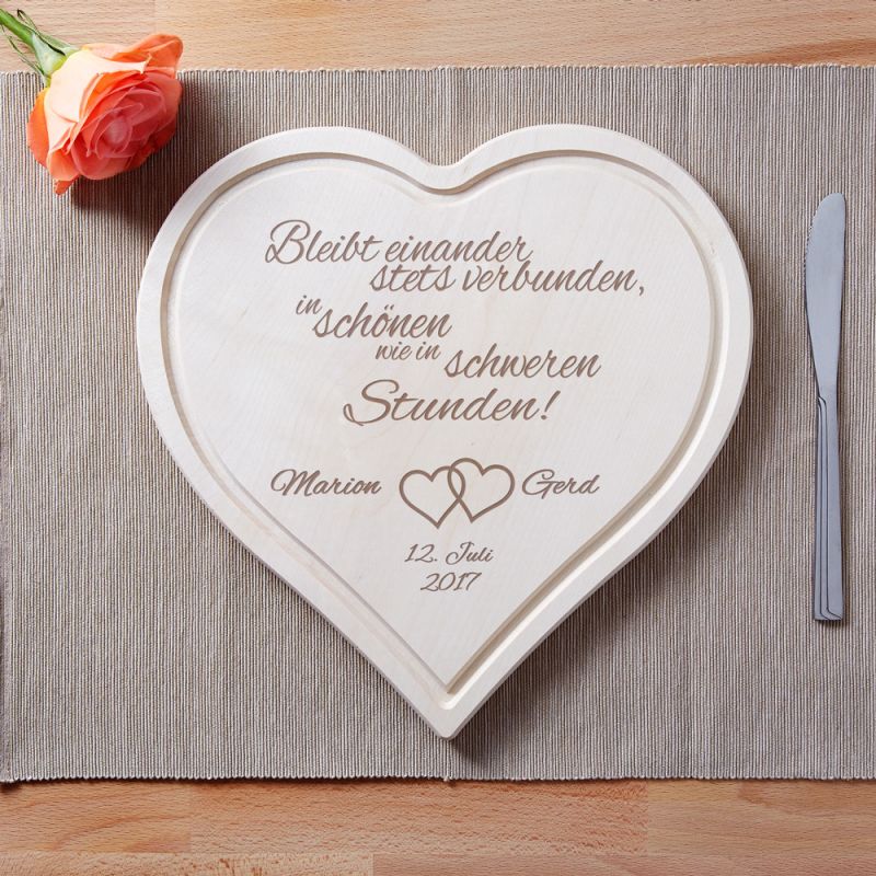 Bild von   herzbrett zur hochzeit sprucjpg | fotogeschenkideende 🎀 Geschenke mit eigenem Foto Motiv o Text