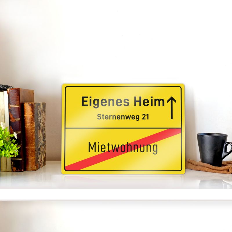 Bild von   personalisiertes ortsschild zujpg | fotogeschenkideende 🎀 Geschenke mit eigenem Foto Motiv o Text