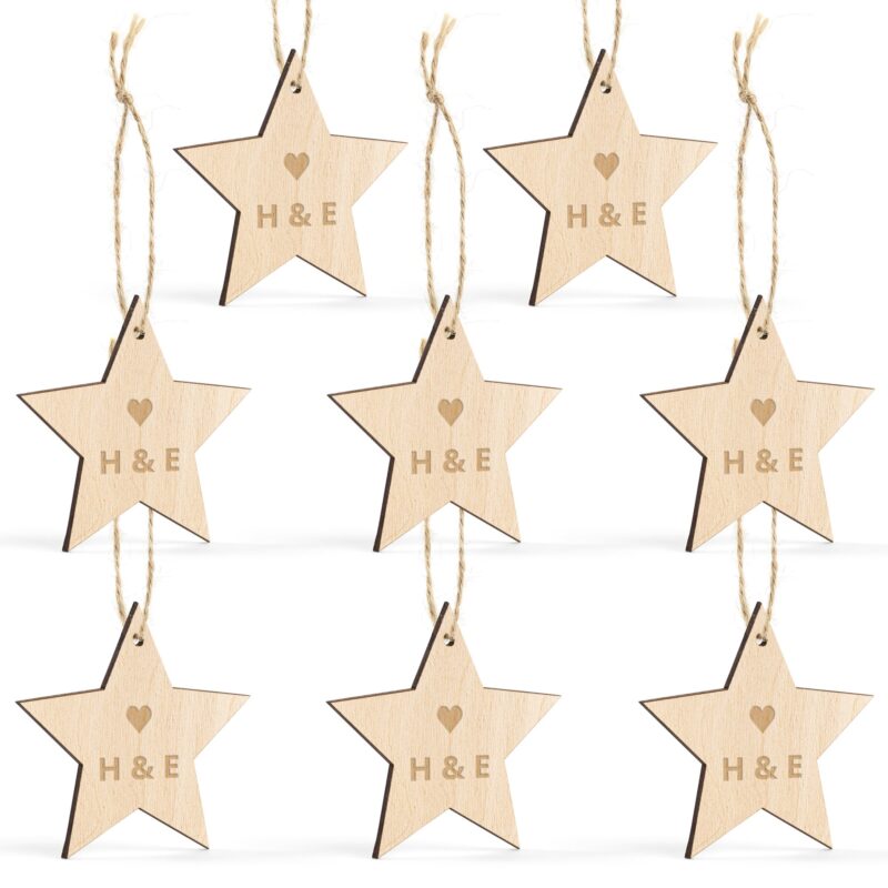 Bild von   holzstern weihnachtsdeko mit gjpg | fotogeschenkideende 🎀 Geschenke mit eigenem Foto Motiv o Text
