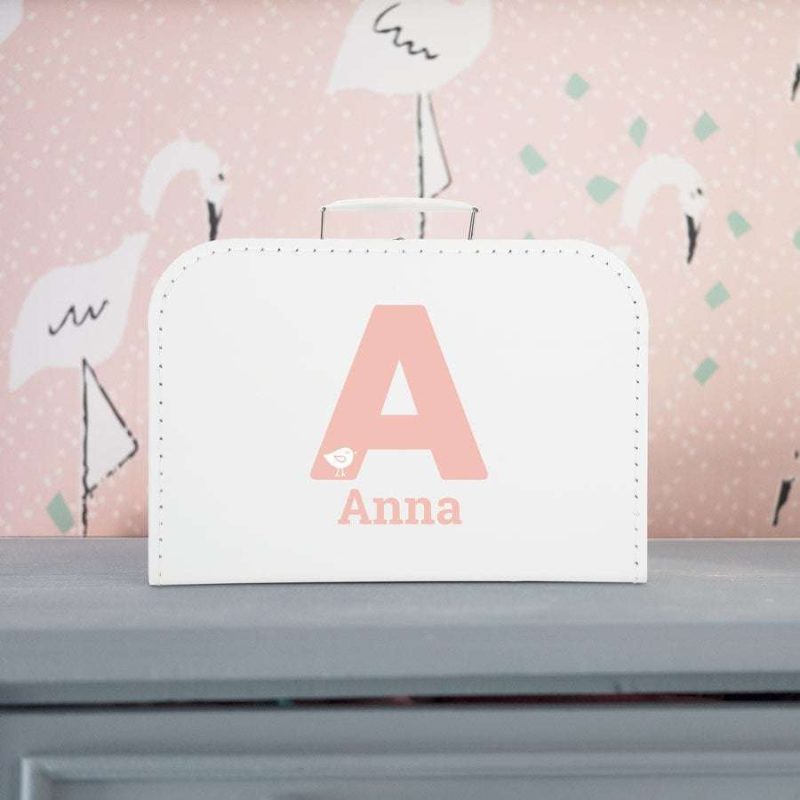 Bild von   kinderkoffer aus pappe mit namjpg | fotogeschenkideende 🎀 Geschenke mit eigenem Foto Motiv o Text