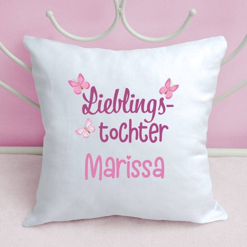 Bild von   schmuse kissen lieblingstochtejpg | fotogeschenkideende 🎀 Geschenke mit eigenem Foto Motiv o Text
