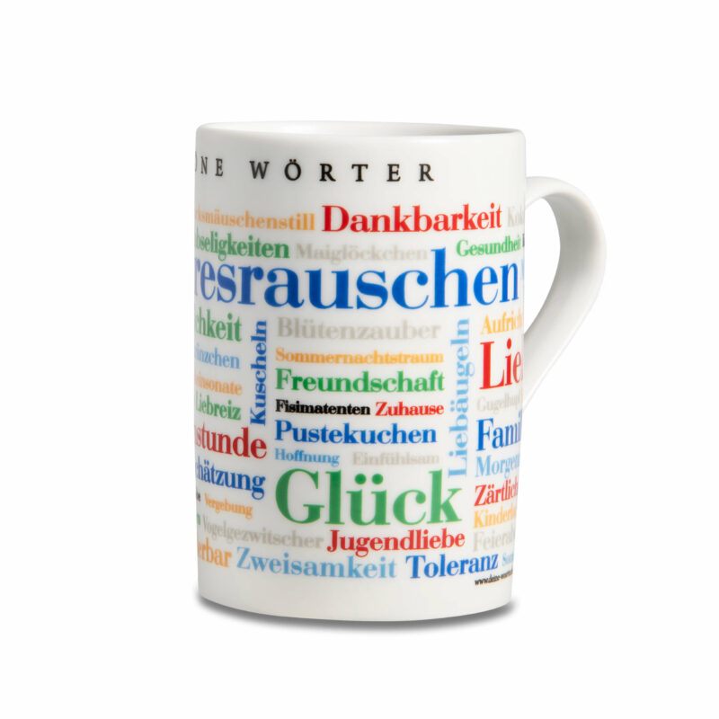 Bild von   kaffeebecher schoene woerterjpg | fotogeschenkideende 🎀 Geschenke mit eigenem Foto Motiv o Text