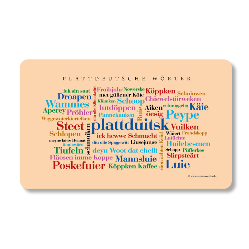Bild von   fruehstuecksbrettchen plattdeujpg | fotogeschenkideende 🎀 Geschenke mit eigenem Foto Motiv o Text