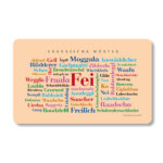 Bild von   fruehstuecksbrettchen fraenkisjpg | fotogeschenkideende 🎀 Geschenke mit eigenem Foto Motiv o Text