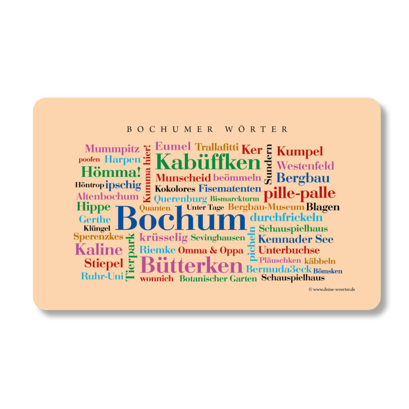 Bild von   fruehstuecksbrettchen bochumerjpg | fotogeschenkideende 🎀 Geschenke mit eigenem Foto Motiv o Text