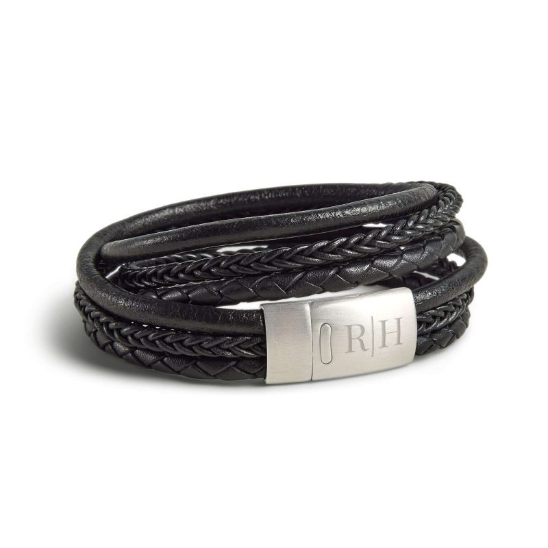 Bild von   wickelarmband leder mit gravurjpg | fotogeschenkideende 🎀 Geschenke mit eigenem Foto Motiv o Text