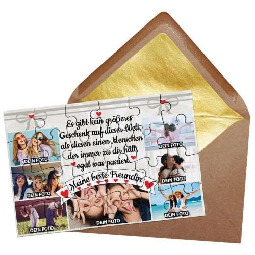 Bild von   foto puzzle mit sieben fotos fjpg | fotogeschenkideende 🎀 Geschenke mit eigenem Foto Motiv o Text