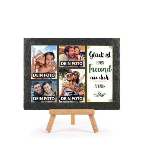 Bild von   schieferplatte fuer den freundjpg | fotogeschenkideende 🎀 Geschenke mit eigenem Foto Motiv o Text