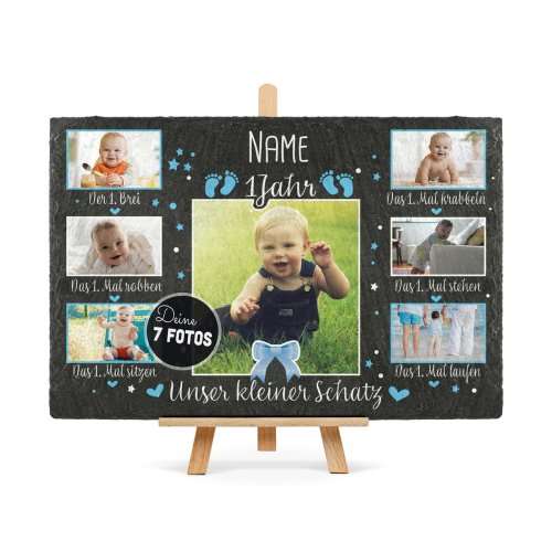 Bild von   schiefertafel mit fotos  gjpg | fotogeschenkideende 🎀 Geschenke mit eigenem Foto Motiv o Text