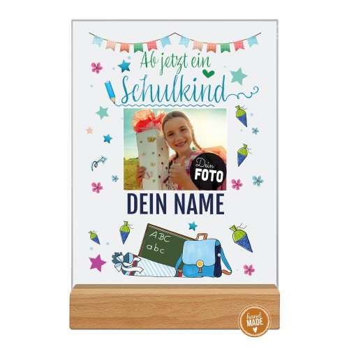 Bild von   foto auf acryl mit holzsockeljpg | fotogeschenkideende 🎀 Geschenke mit eigenem Foto Motiv o Text