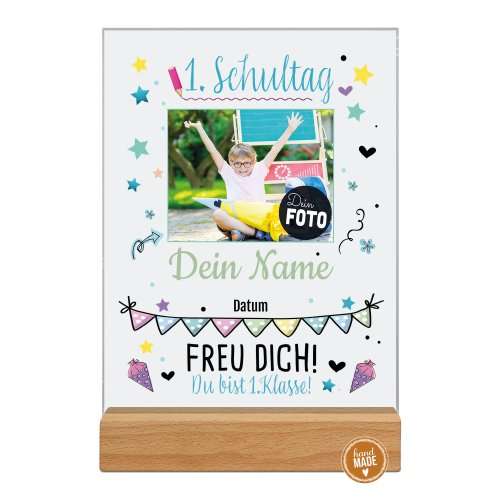 Bild von   foto auf acryl mit holzsockeljpg | fotogeschenkideende 🎀 Geschenke mit eigenem Foto Motiv o Text