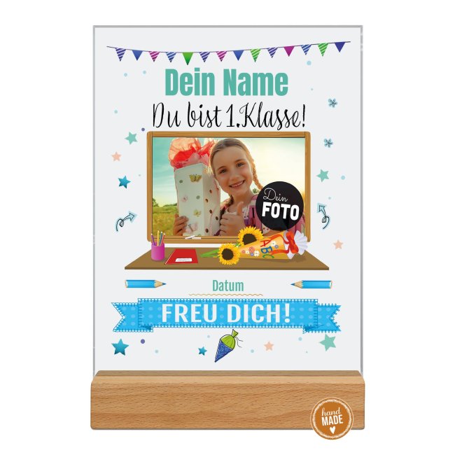 Bild von   foto auf acryl mit holzsockeljpg | fotogeschenkideende 🎀 Geschenke mit eigenem Foto Motiv o Text