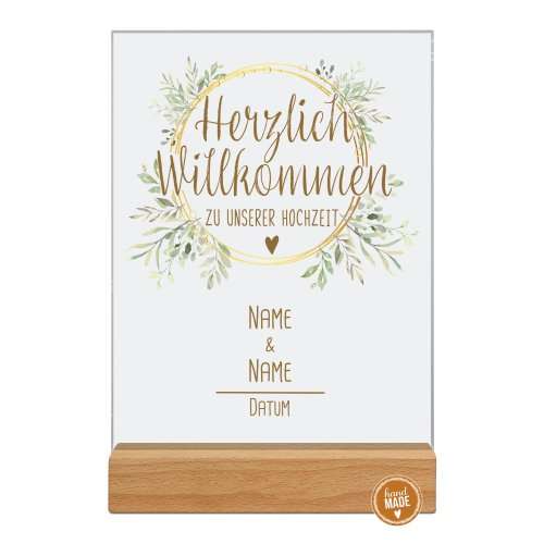 Bild von   acrylaufsteller als tischdekojpg | fotogeschenkideende 🎀 Geschenke mit eigenem Foto Motiv o Text