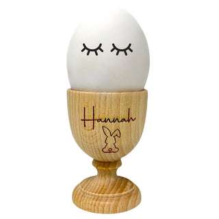 Bild von   holzeierbecher mit hase und wujpg | fotogeschenkideende 🎀 Geschenke mit eigenem Foto Motiv o Text