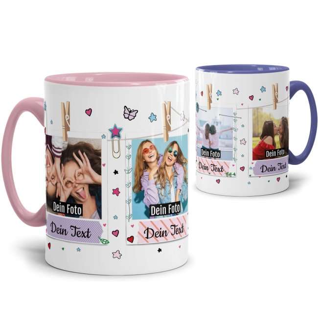 Bild von   tasse fuer die beste freundinjpg | fotogeschenkideende 🎀 Geschenke mit eigenem Foto Motiv o Text