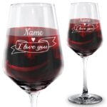 Bild von   rotweinglas i love you mitjpg | fotogeschenkideende 🎀 Geschenke mit eigenem Foto Motiv o Text