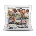 Bild von   kissen fotocollage unserejpg | fotogeschenkideende 🎀 Geschenke mit eigenem Foto Motiv o Text
