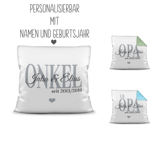 Bild von   kissen fuer maennliche familiejpg | fotogeschenkideende 🎀 Geschenke mit eigenem Foto Motiv o Text