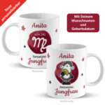 Bild von   tasse mit sternzeichen jungfjpg | fotogeschenkideende 🎀 Geschenke mit eigenem Foto Motiv o Text