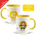 Bild von   tasse mit sternzeichen loewejpg | fotogeschenkideende 🎀 Geschenke mit eigenem Foto Motiv o Text