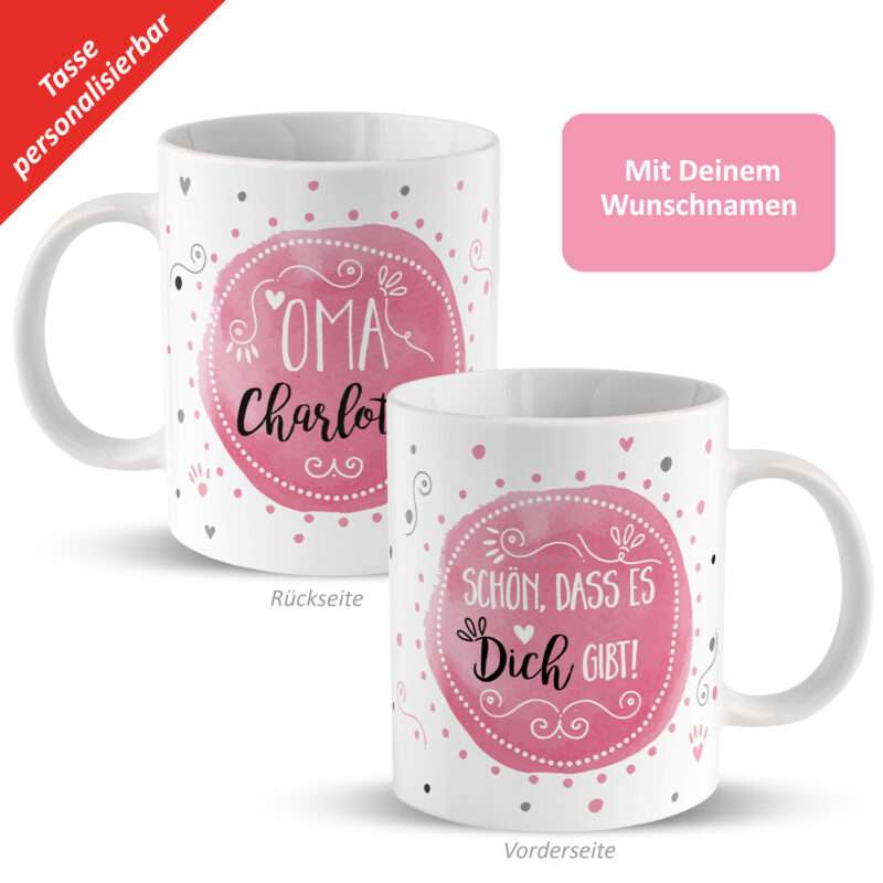 Bild von   tasse oma schoen dassjpg | fotogeschenkideende 🎀 Geschenke mit eigenem Foto Motiv o Text