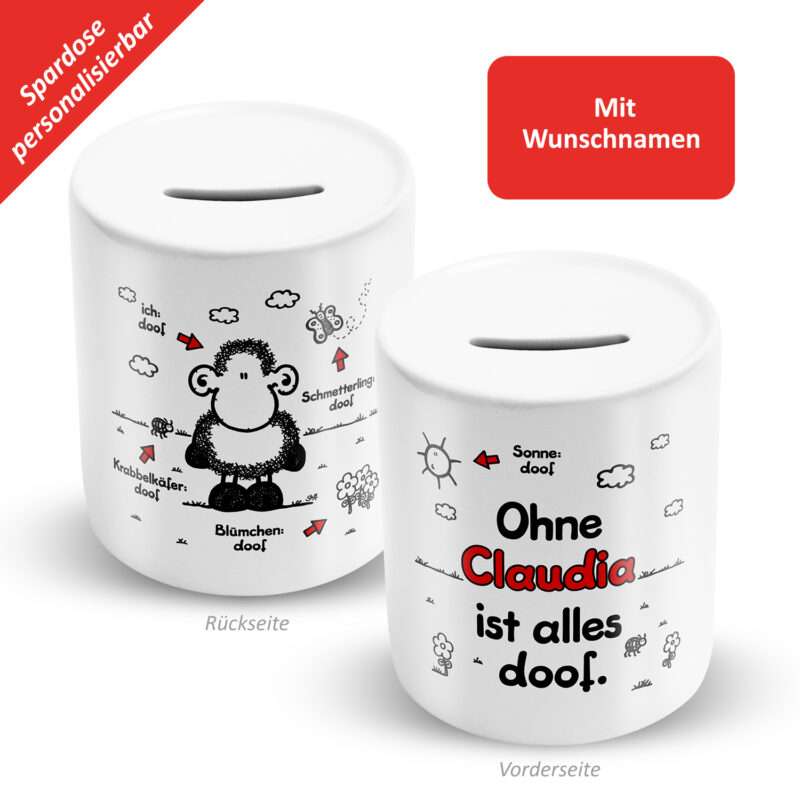 Bild von   spardose ohne ist allesjpg | fotogeschenkideende 🎀 Geschenke mit eigenem Foto Motiv o Text