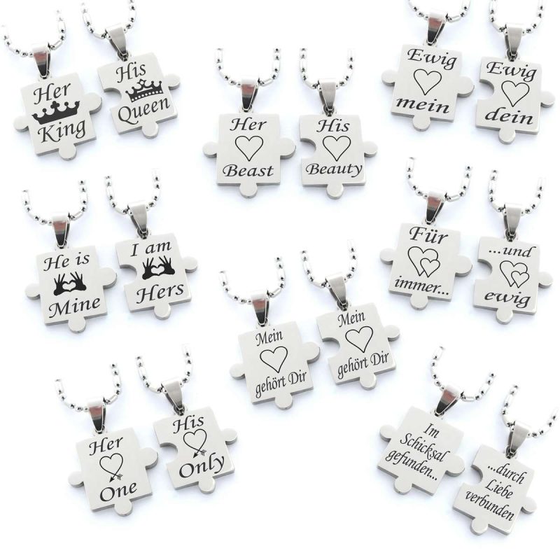 Bild von   partner anhaenger puzzleteilejpg | fotogeschenkideende 🎀 Geschenke mit eigenem Foto Motiv o Text