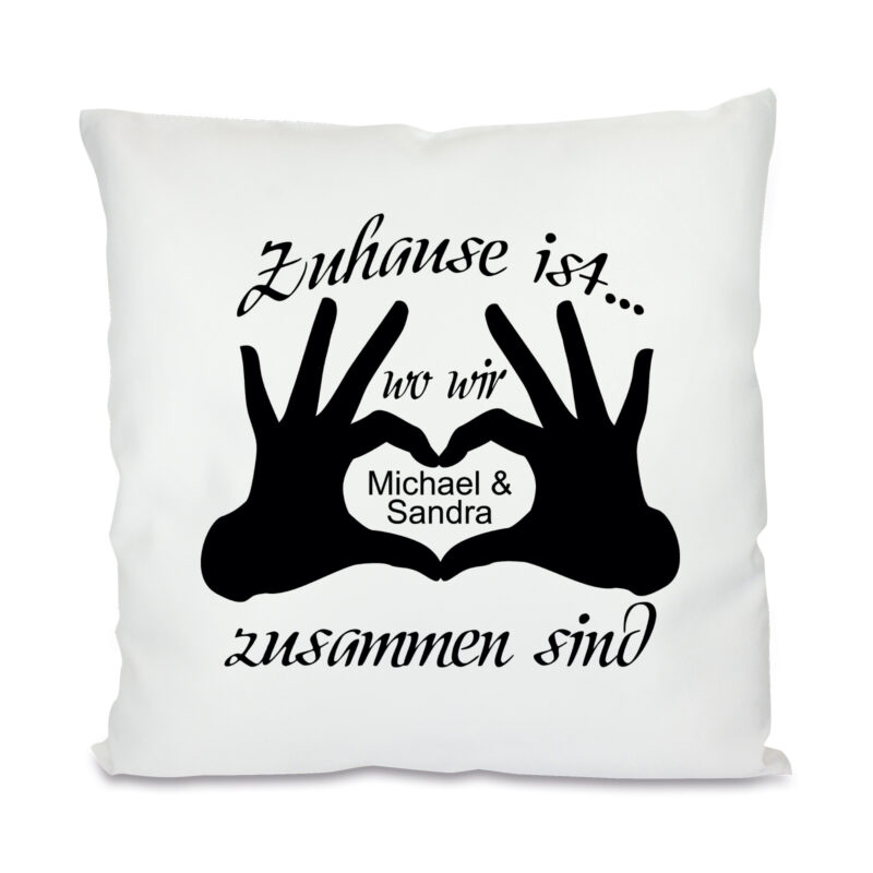 Bild von   kissen mit motiv modell zuhaujpg | fotogeschenkideende 🎀 Geschenke mit eigenem Foto Motiv o Text